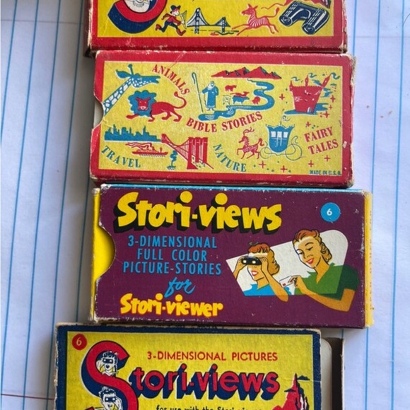 An Antique Bakelite Stori-Viewer Like New Projector in it’s Original Box & cards - Picture 2 of 3